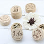 Personalised Wooden Wedding Ring Box In Nine Designs, thumbnail 11 of 12