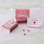 January Garnet Birthstone And Birthday Candle Gift, thumbnail 1 of 8