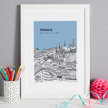 Personalised Venice Print, 2 of 12