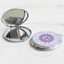 Personalised Damask Compact Mirror, thumbnail 6 of 6