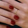 9ct Yellow Gold Twisted Band Stacking Ring, thumbnail 2 of 3