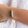 50th Birthday Pearl Sliding Bracelet, thumbnail 2 of 8