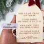 Personalised Santa's Magic Key Kids Christmas Tag, thumbnail 2 of 9