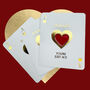 Ace Of Hearts Two Heart Brooch Gift Card, thumbnail 4 of 4