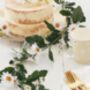 Faux Daisy Floral Garland, thumbnail 2 of 3
