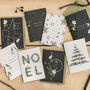 Box Of Eight Botanical Christmas Cards Festive Foliage, thumbnail 2 of 2
