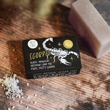 Scorpio Natural Vegan Zodiac Soap Bar, 2 of 12
