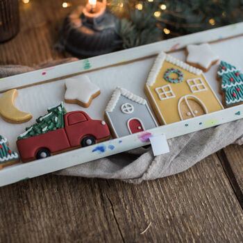 Driving Home For Christmas Biscuit Gift Set, 2 of 4