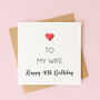 Personalised Birthday Card For Husband Or Wife, thumbnail 4 of 7