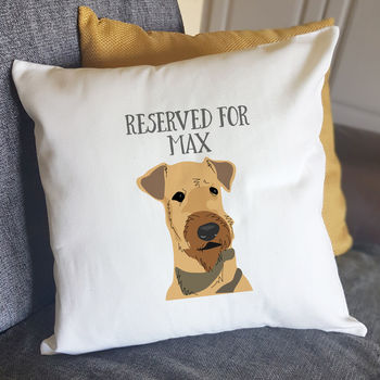 Personalised Dog Cushion; All Breeds Available, 2 of 11