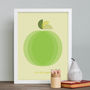 A Is For Apple Art Print, thumbnail 1 of 2