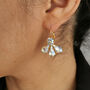 Statement Crystal Earrings, thumbnail 1 of 4