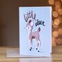 Little Deer Greetings Card, thumbnail 1 of 4