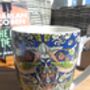 Set Of Six Aspen Mugs In Blue Strawberry Thief Design, thumbnail 9 of 12