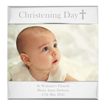 Christening Gifts Silver Photo Frame For Children, 3 of 4