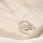 Infinity Hoop Necklace, thumbnail 4 of 9