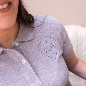 Personalised Special Message Mummy And Me Polo Shirts, 3 of 5