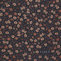 Deco Blooms Silky Lightweight Black Scarf, thumbnail 3 of 3