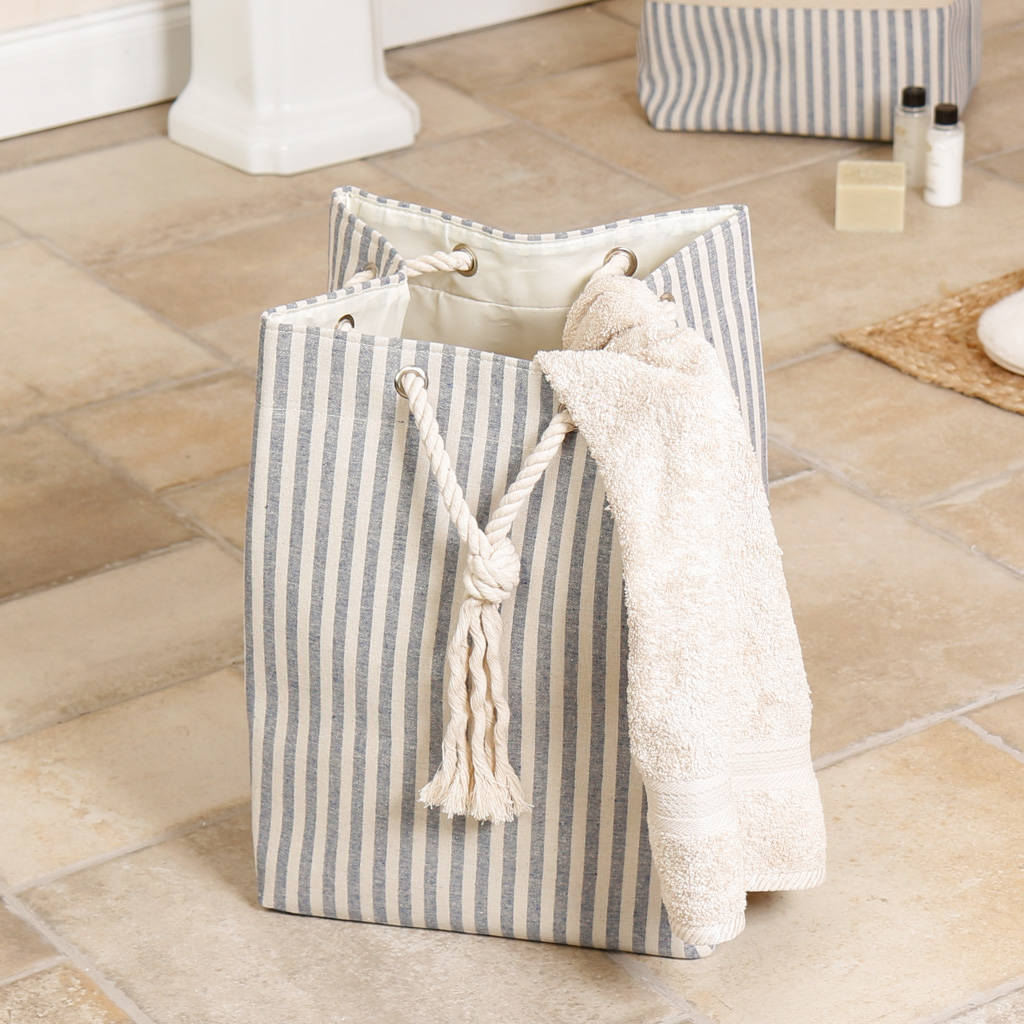 nautical hamper storage basket collection by dibor