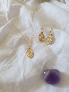 Head In The Clouds 14k Gold Plated Earrings, 4 of 8