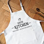 Personalised Dad's Kitchen Apron Cooking Gift For Dad, thumbnail 1 of 2