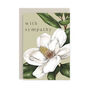 Spring Blossom 'With Sympathy' Botanical Card, thumbnail 2 of 2