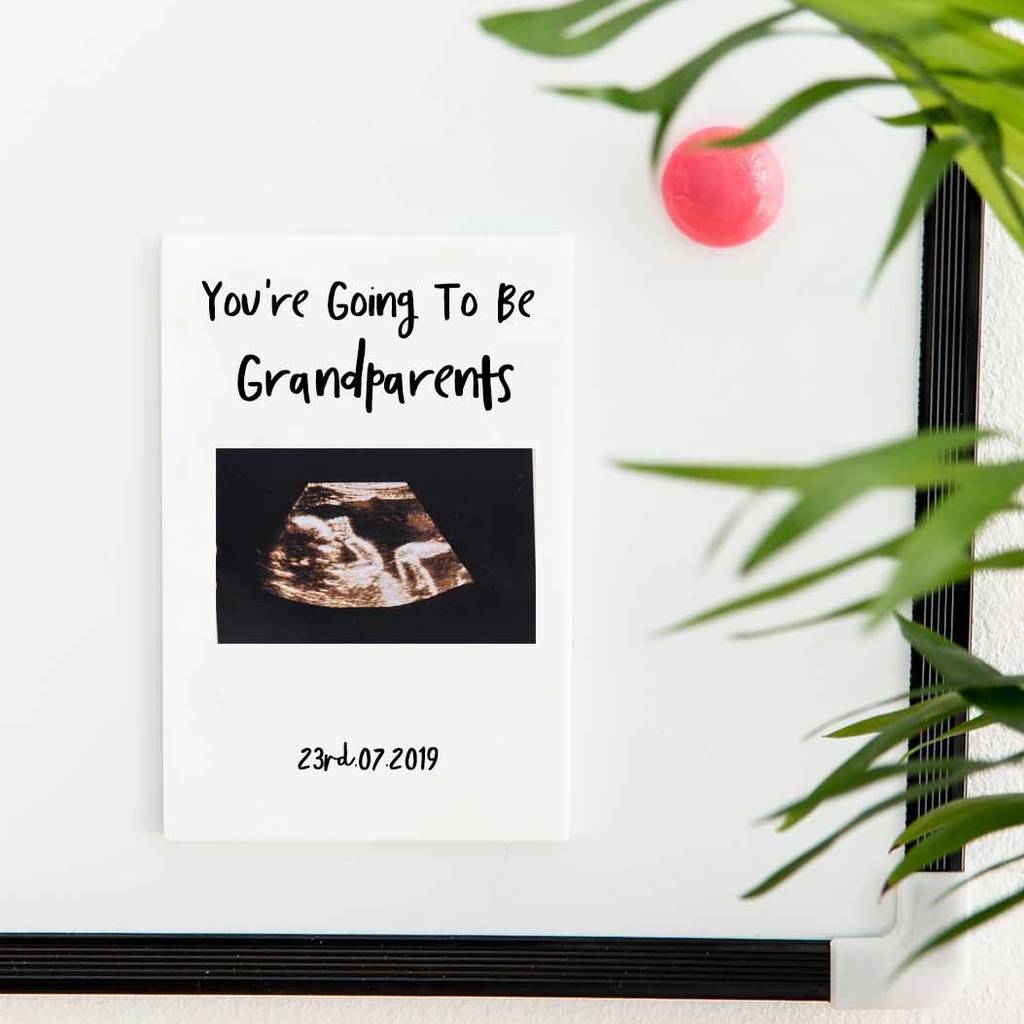 You're Going To Be Grandparents Announcement Magnet, 1 of 2