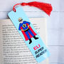 Design Your Own Superboy Bookmark Gift For Boy, thumbnail 1 of 4