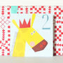 Giraffe 2nd Birthday Card, thumbnail 4 of 4