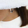 Sterling Silver Bold Hoop Stud Earrings, thumbnail 3 of 9