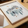 Woodland Adventure Art Print For Kids, thumbnail 5 of 5