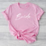Bride To Be Tshirt In Pink, thumbnail 1 of 4