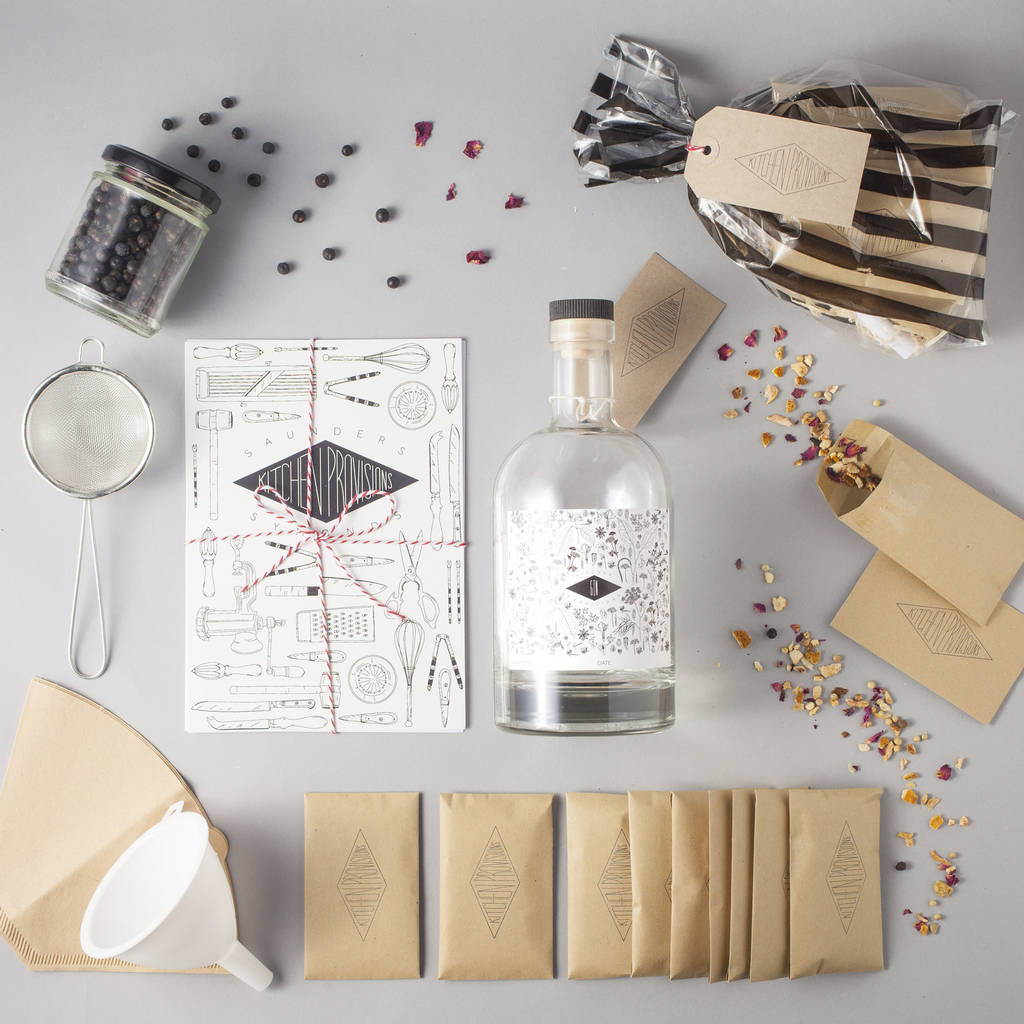 make your own gin kit deluxe edition by kitchen provisions