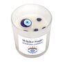 All Seeing Eye White Sage Crystal Chip Candle, thumbnail 1 of 5