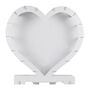Valentines Heart Shaped Balloon Mosaic Stand, thumbnail 2 of 3