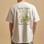 Personalised Grab Life By The Handlebars Graphic T Shirt, thumbnail 1 of 3
