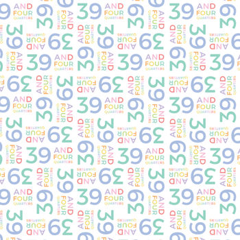 40th Birthday Wrapping Paper Set, 11 of 11