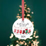 Personalised Family Stocking Christmas Bauble, thumbnail 4 of 4