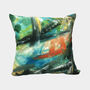 Painterly Abstract Cushion, thumbnail 1 of 6