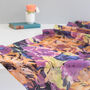 Large 'Flowers' Pure Silk Scarf, thumbnail 1 of 4