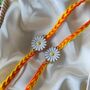 Children Floral Sunflower Soft Rakhi For Raksha Bandhan, thumbnail 1 of 6