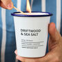 Personalised Engraved Message Enamel Candle, thumbnail 1 of 4