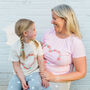 Personalised Heart Woman's Mummy And Child Pyjamas, thumbnail 1 of 12