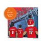Manchester United Stadium, Personalised Print, thumbnail 3 of 10