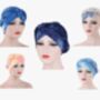 Pre Tied Headwrap Platt Headwear Headscarf, thumbnail 1 of 12
