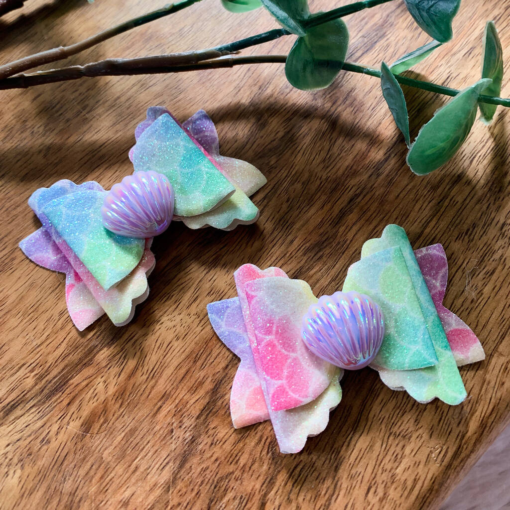 Mermaid Hair Clips Mermaid Gift For Girls By Oliver + Alexander