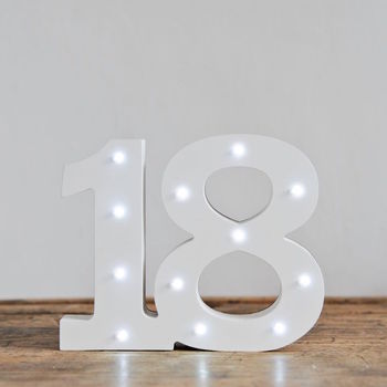 Milestone Ages LED Light Up Numbers, 2 of 6