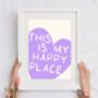This Is My Happy Place Print, thumbnail 2 of 5
