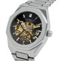 Mens Watch Automatic Skeleton Watch London Silver Edition, thumbnail 3 of 7