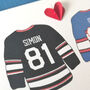 Heated Rivalry Style Personalised Valentine Card, thumbnail 6 of 7